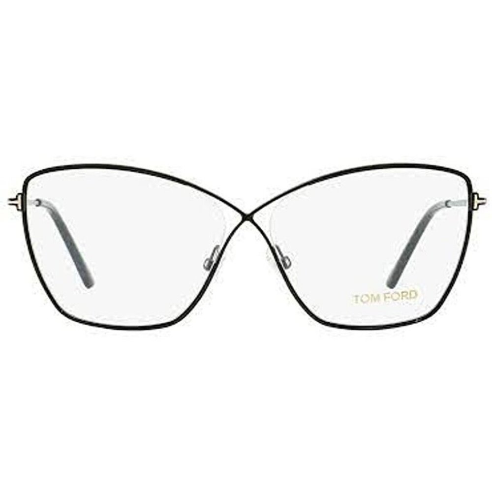 Tom ford Women's Oversized Demo Lens Eyeglasses FT5518 001 - Picture 2 of 3